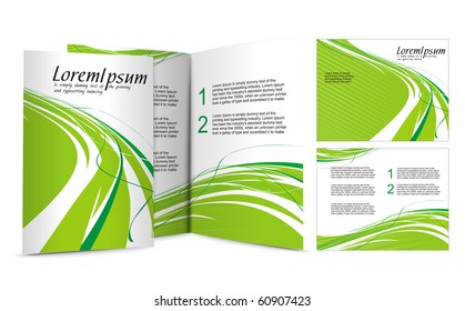 brochure design for night club, vector illustartion.