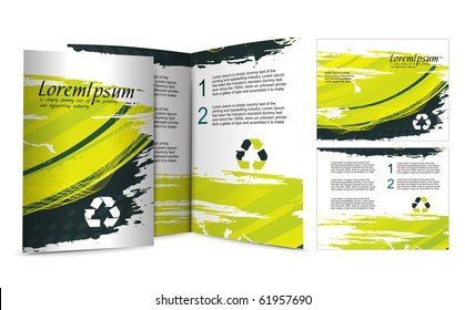 brochure design for night club, vector illustration.