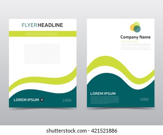 Brochure design. Presentation template. Annual report flyer layout. Leaflet design. Brochure layout. Leaflet layout. Brochure template. Vector illustration, eps 10