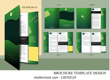 Brochure design template