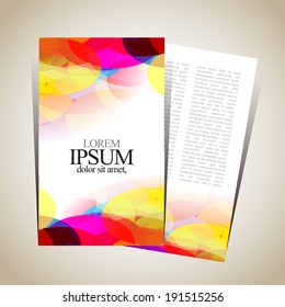 brochure design template