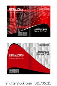 Brochure design template 