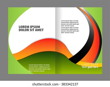 Brochure design template
