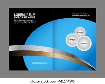 Brochure design template
