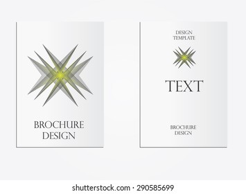 Brochure design template. Abstract Background design.