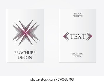 Brochure design template. Abstract Background design.