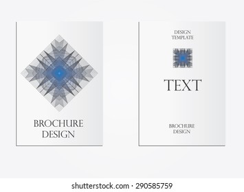 Brochure design template. Abstract Background design.