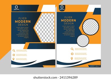 Brochure Design Template. Bifold Corporate Business Brochure Design Template Concept adept for Multipurpose Projects1 2 5 5