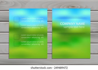 brochure design template for business