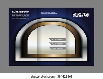 brochure design template colored stripes transparent
