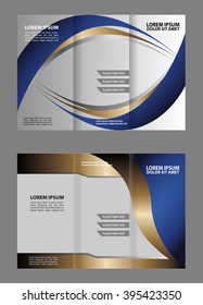 brochure design template colored stripes transparent
