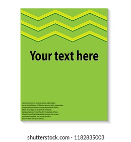 Brochure design template. covers design.  Template for flyer, magazine, presentation, poster. Abstract modern background. 