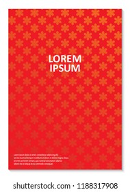Brochure design template. covers design.  Template for flyer, magazine, presentation, poster. Abstract modern background.
