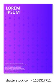 Brochure design template. covers design.  Template for flyer, magazine, presentation, poster. Abstract modern background.
