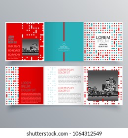 Brochure design, brochure template, creative tri-fold, trend brochure