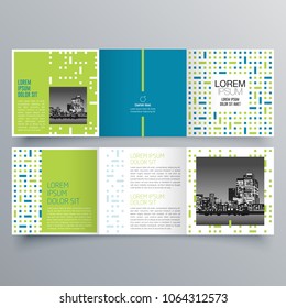 Brochure design, brochure template, creative tri-fold, trend brochure