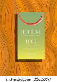 Brochure design, brochure template, creative tri-fold, trend brochure