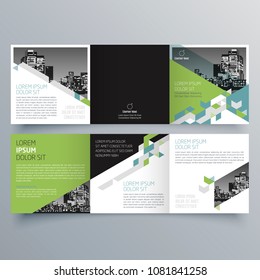 Brochure design, brochure template, creative tri-fold, trend brochure