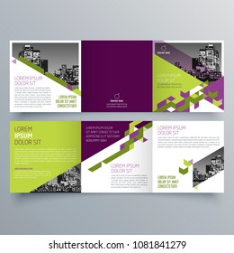 Brochure design, brochure template, creative tri-fold, trend brochure