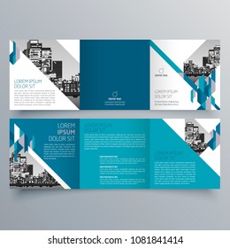 Brochure design, brochure template, creative tri-fold, trend brochure
