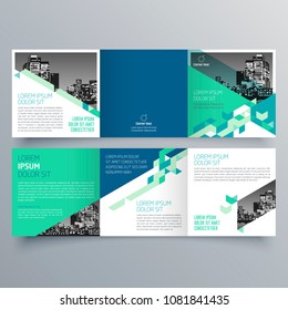 Brochure design, brochure template, creative tri-fold, trend brochure