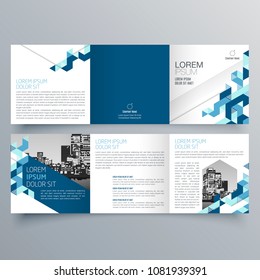 Brochure design, brochure template, creative tri-fold, trend brochure