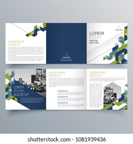 Brochure design, brochure template, creative tri-fold, trend brochure
