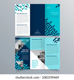 Brochure design, brochure template, creative tri-fold, trend brochure