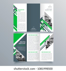 Brochure design, brochure template, creative tri-fold, trend brochure