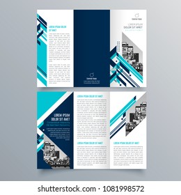 Brochure design, brochure template, creative tri-fold, trend brochure