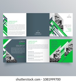 Brochure design, brochure template, creative tri-fold, trend brochure
