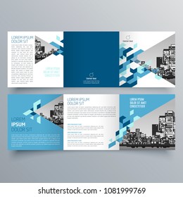 Brochure design, brochure template, creative tri-fold, trend brochure