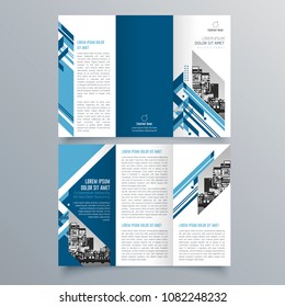 Brochure design, brochure template, creative tri-fold, trend brochure