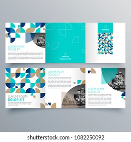 Brochure design, brochure template, creative tri-fold, trend brochure