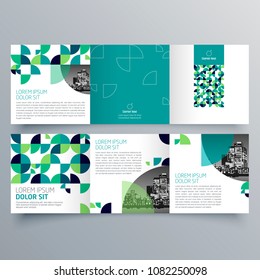 Brochure design, brochure template, creative tri-fold, trend brochure