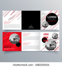 Brochure design, brochure template, creative tri-fold, trend brochure