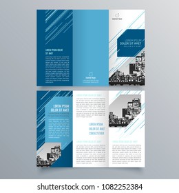 Brochure design, brochure template, creative tri-fold, trend brochure