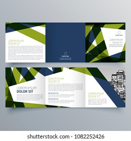 Brochure design, brochure template, creative tri-fold, trend brochure
