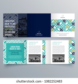 Brochure design, brochure template, creative tri-fold, trend brochure