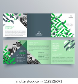 Brochure design, brochure template, creative tri-fold, trend brochure