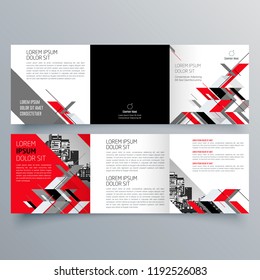 Brochure design, brochure template, creative tri-fold, trend brochure