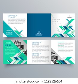 Brochure design, brochure template, creative tri-fold, trend brochure