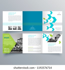 Brochure design, brochure template, creative tri-fold, trend brochure