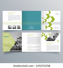 Brochure design, brochure template, creative tri-fold, trend brochure