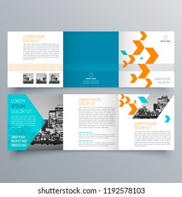 Brochure design, brochure template, creative tri-fold, trend brochure