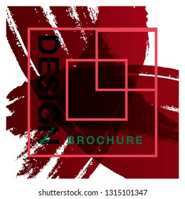 Brochure design, brochure template, creative tri-fold, trend brochure