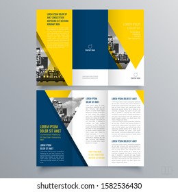 Brochure design, brochure template, creative tri-fold, trend brochure