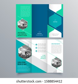 Brochure design, brochure template, creative tri-fold, trend brochure