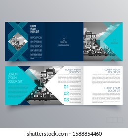 Brochure design, brochure template, creative tri-fold, trend brochure