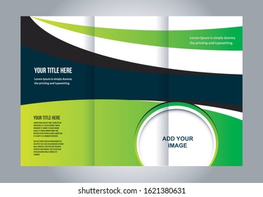 Brochure design, brochure template, creative tri-fold, trend brochure